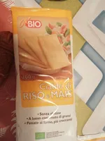 Cialde di riso e mais da agricoltura biologica