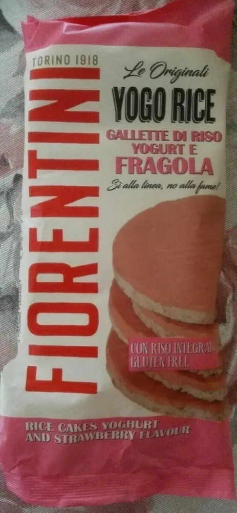 Yogo Rice gallette di riso yogurt e fragola