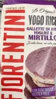Gallette di riso yogurt e mirtillo