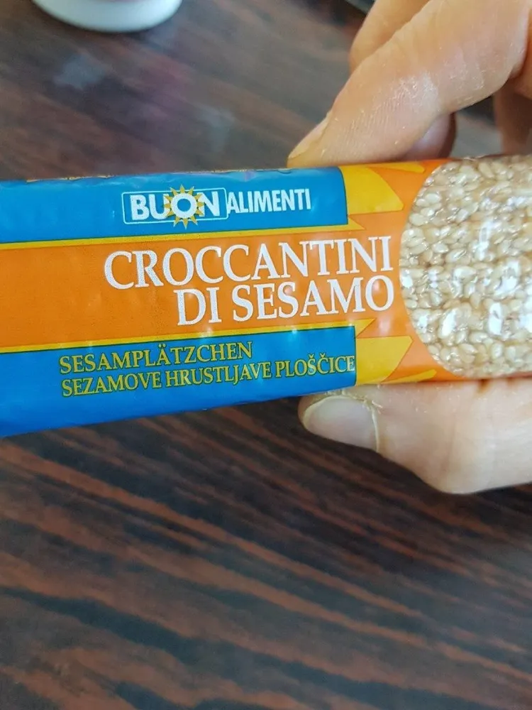 Crocantini di sesamo