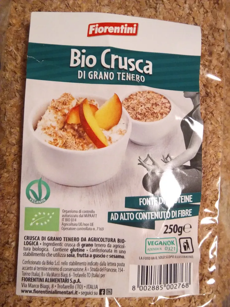 Bio crusca di grano tenero