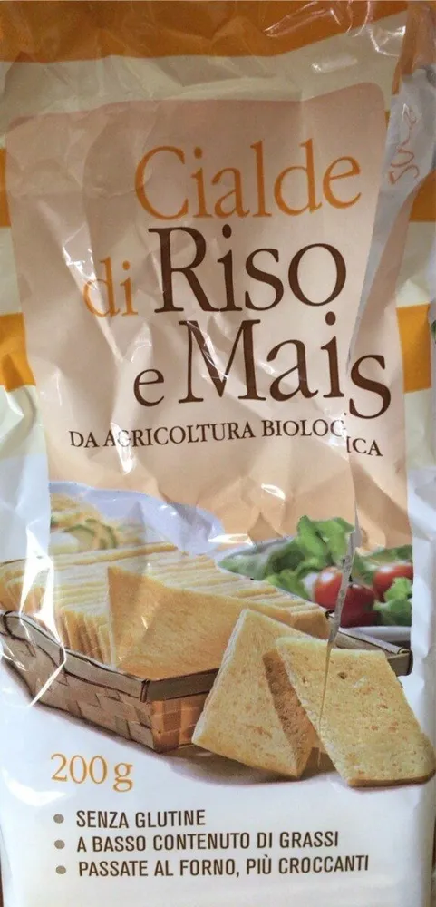 Cialde di riso e mais