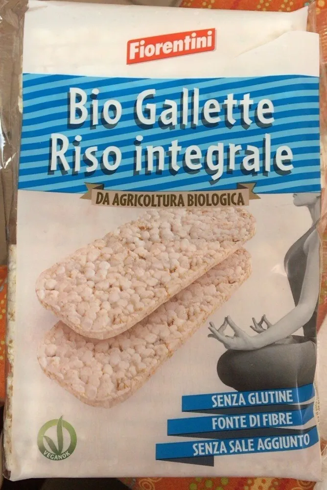Bio gallette riso integrale