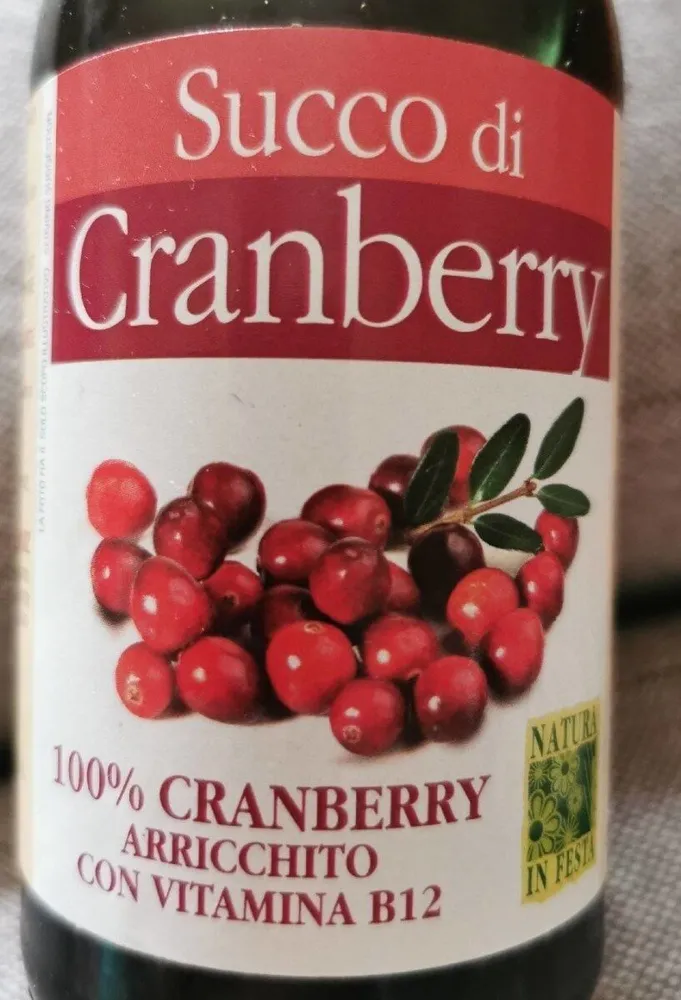 Succo di cramberry