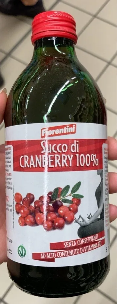 Succo di cranberry