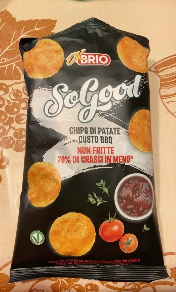 Sogood chips di patate gusto bbq