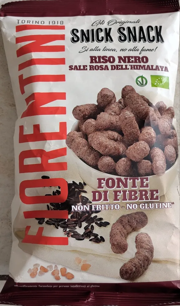 snick snack Riso nero sale rosa dell'Himalaya