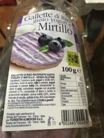 Galette di rio gusto mirtillo