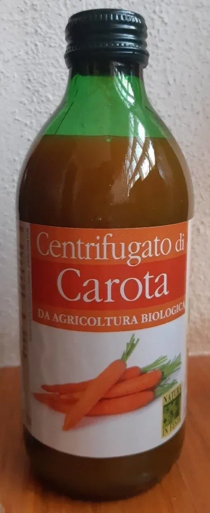 Centrifugato di Carota da agricoltura biologica