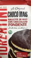 Gallette di mais cioccolato fondente vegan gluten free