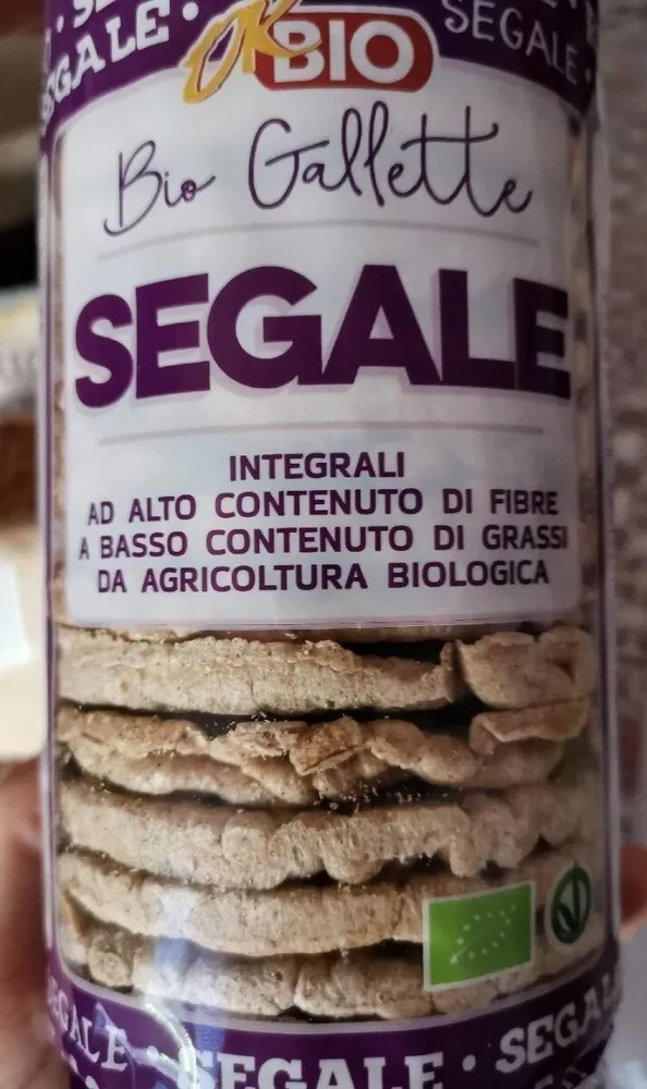 Bio gallette segale