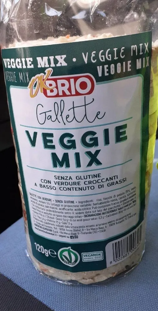 gallette veggie mix