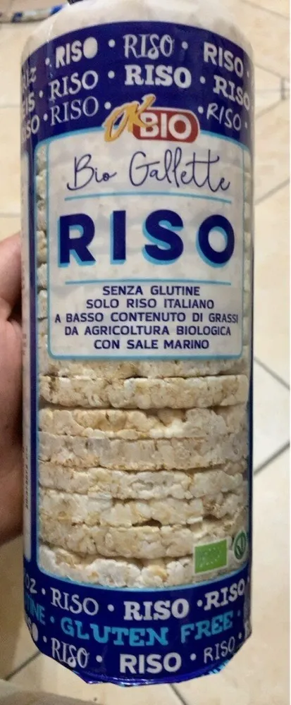 Bio gallette riso
