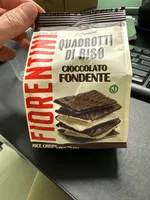 Quadrotti di Riso , cioccolato fondente