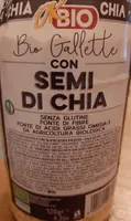 Bio gallette con semi di chia