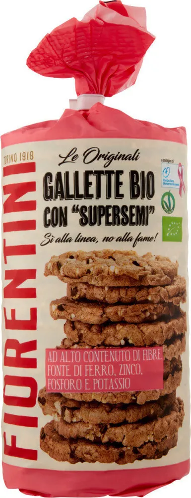 Le originali gallette bio con supersemi