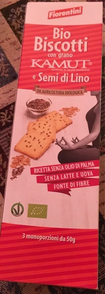 Bio Biscotti con Grano e semi di lino