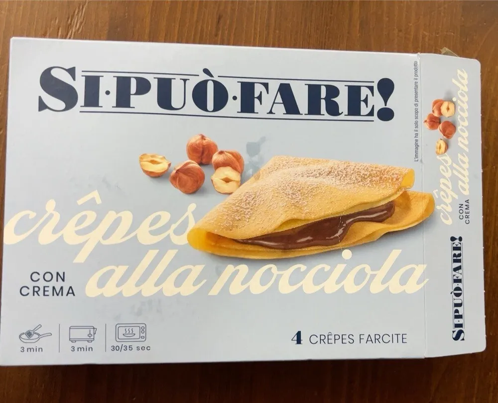 Si può fare crepes alla nutella
