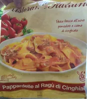 Pappardelle al ragù di cinghiale