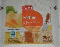 Fettine al grana padano D.O.P