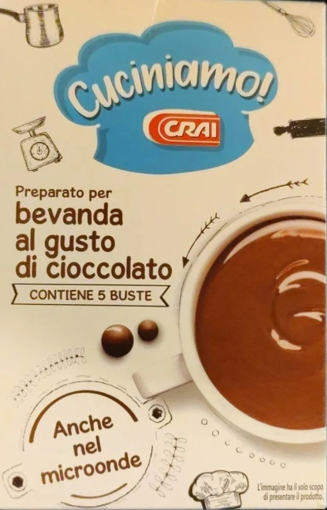 Bevanda al gusto di cioccolato