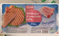 Hamburger di prosciutto cotto