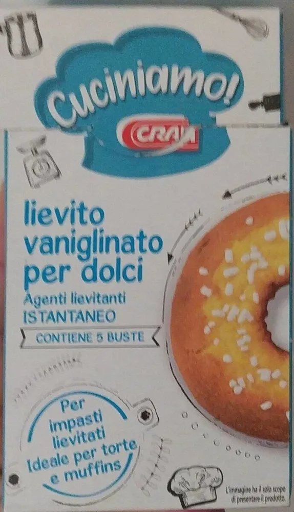 Lievito vanigliato per dolci