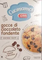 Gocce di cioccolato fondente
