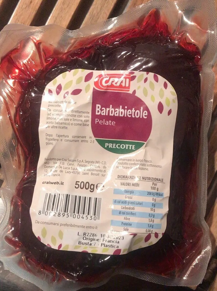 Barbabietole pelate