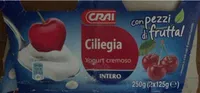 Yogurt cremoso intero ciliegia