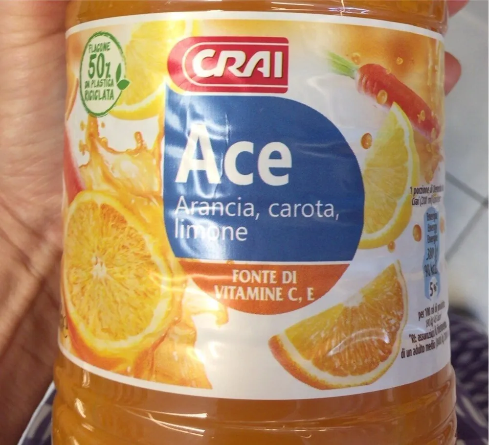 Ace arancia carota limone