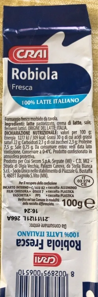 Robiola fresca