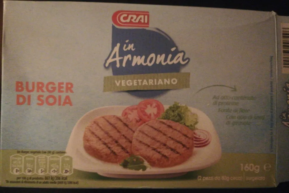 Burger di soia