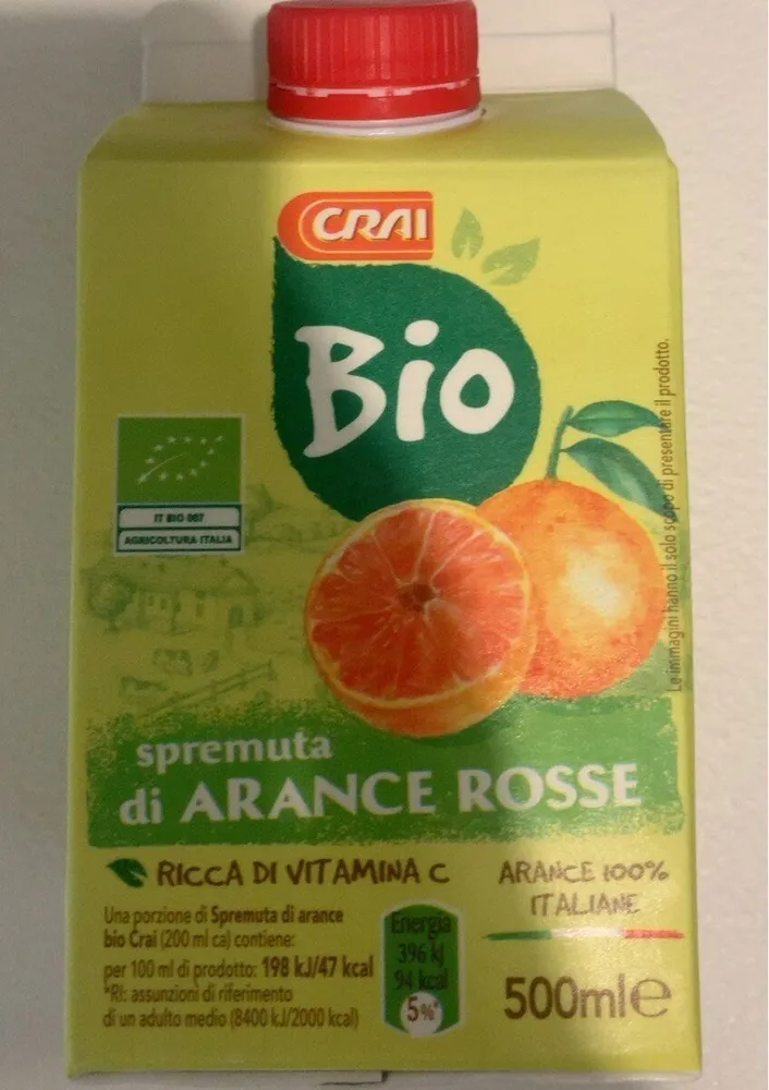 Spremuta di arance rosse