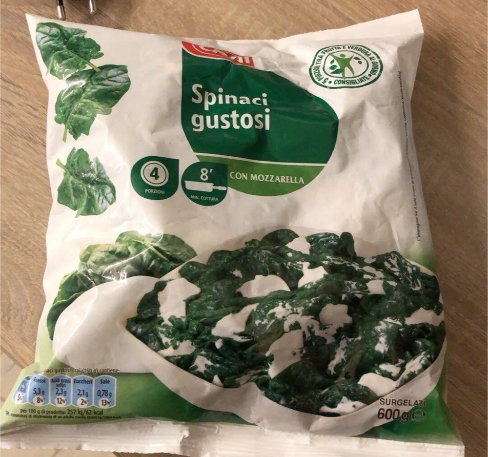 spinaci gustosi