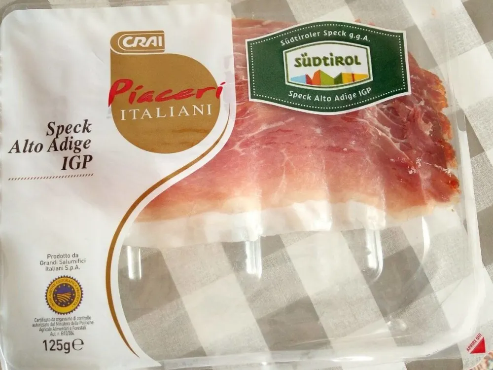 Speck alto adige igp