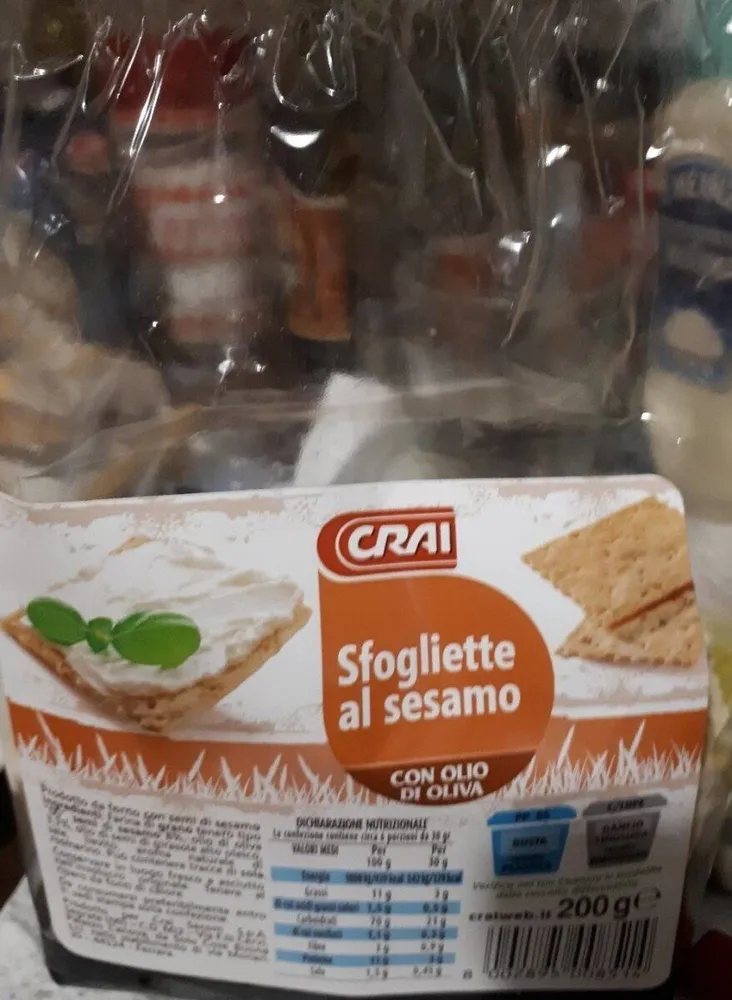 Sfogliette al sesamo