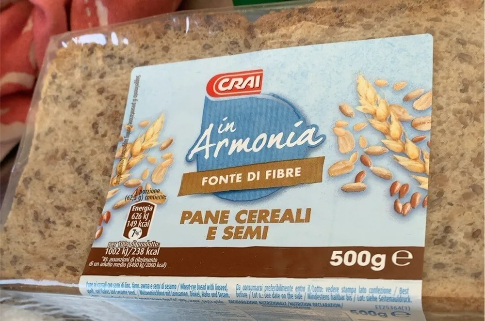 Pane cereali e semi