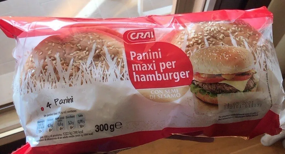 Panini maxi hamburger