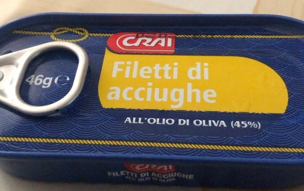 Filetti acciughe