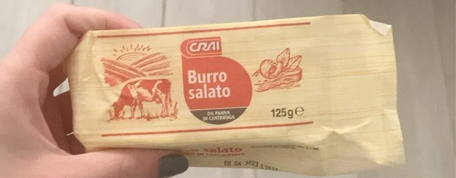 Burro salato
