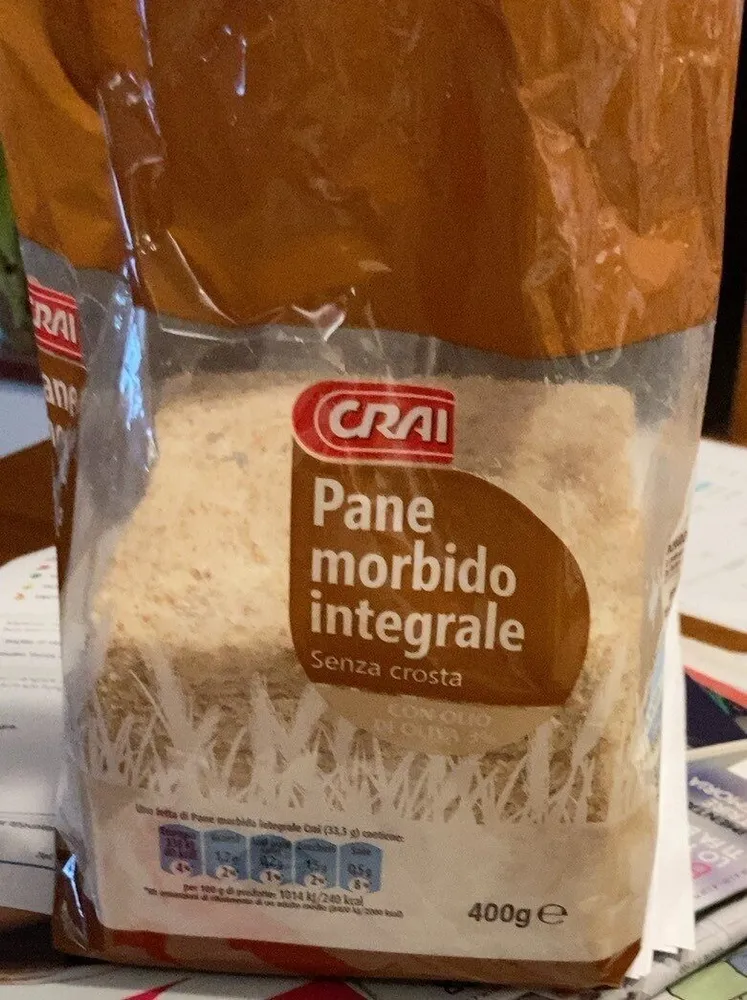 Pane morbido integrale