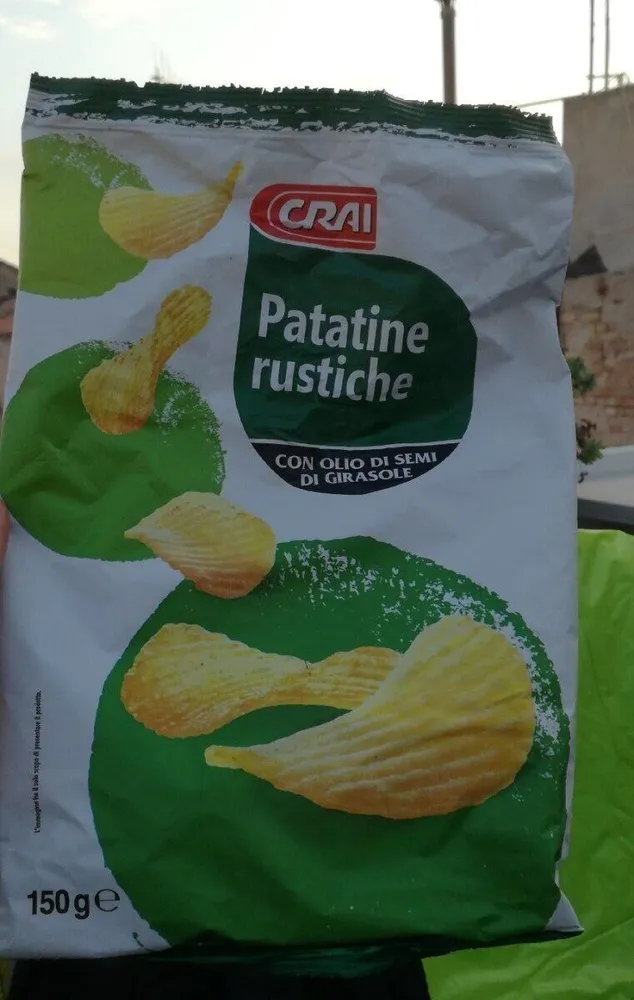 Patatine rustiche