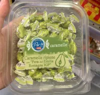 Caramelle ripiene con pera e zenzero
