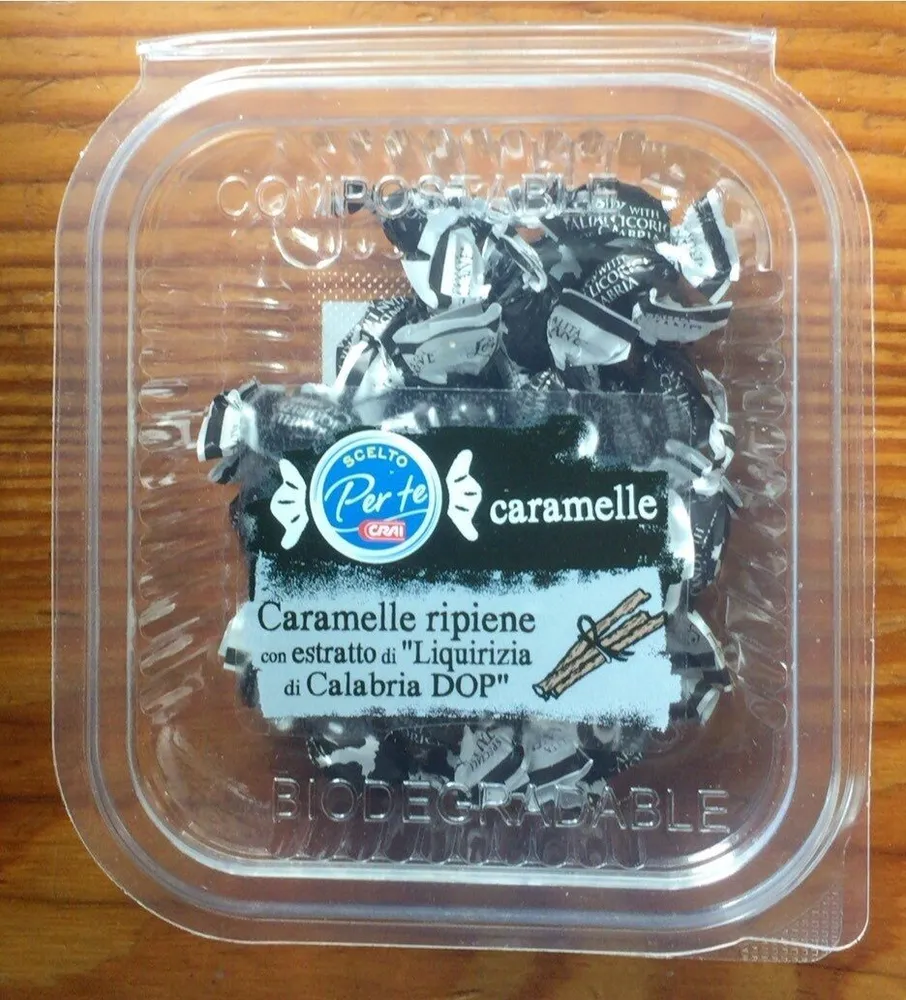 Caramelle ripiene di liquirizia