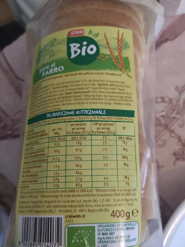 Pane bauletto