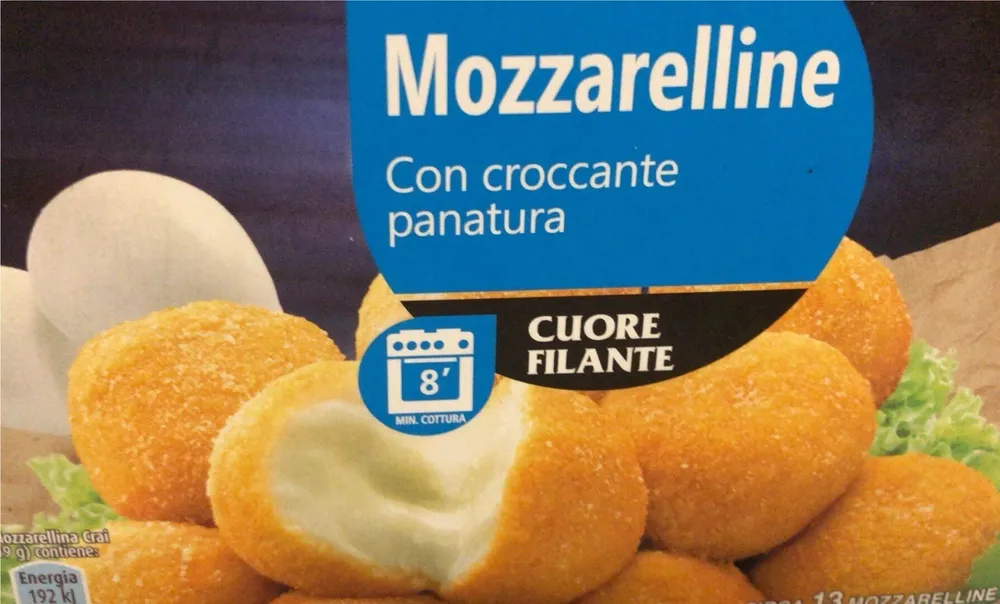 Mozzarelline con croccante panatura