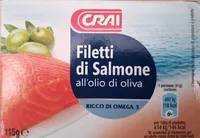 Filetti di Salmone all'olio di oliva
