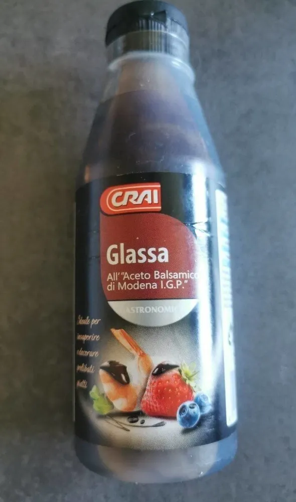Glassa all''aceto balsamico