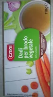 Dadi per brodo vegetale